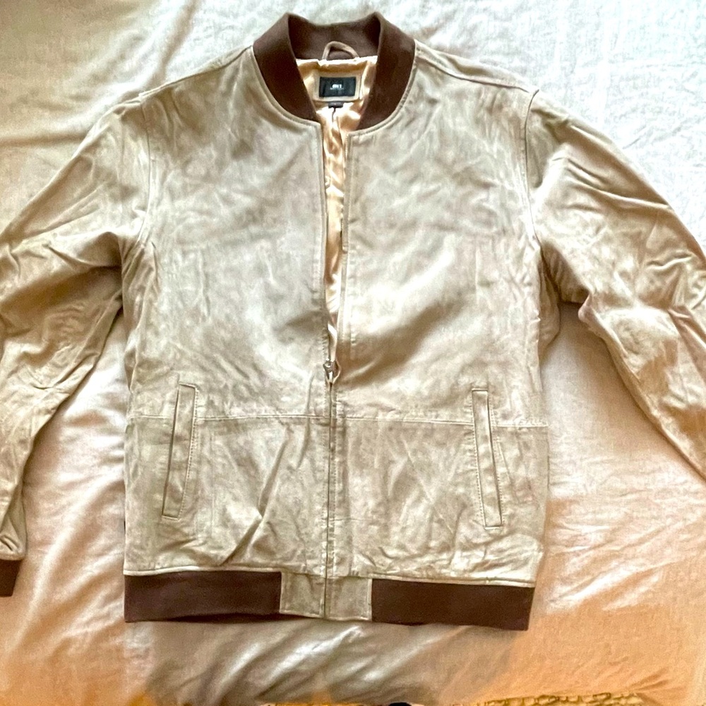 Obey Suede Bomber Jacket